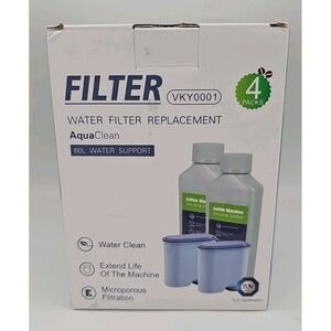AquaClean‎ Water Filters 2-Pack With Descaling Liquid for Philips Coffee Makers
